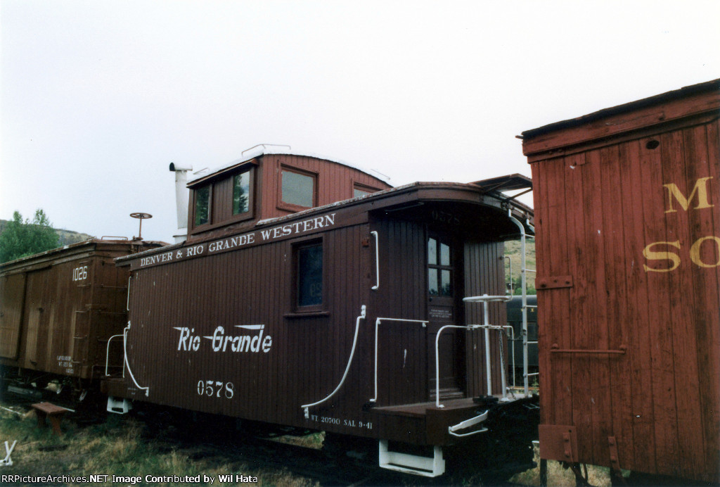 Rio Grande Caboose 0578